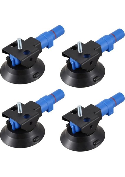 4x 3 Inç Içbükey Vakum Kabı 75 mm Ağır Hizmet Tipi El Pompası Vakum Kabı M6 Dişli Saplamalı (Yurt Dışından)
