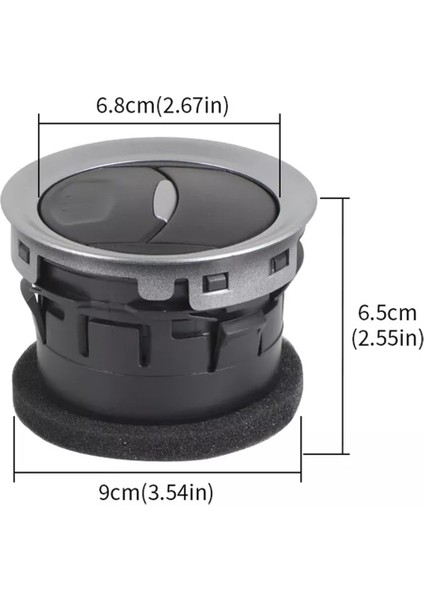 Ford Fiesta Connect Için 2 Adet Klima Çıkış Havalandırma Izgarası Difüzörü 1697430 8A6HAQ18B09 (Yurt Dışından) indirimleri