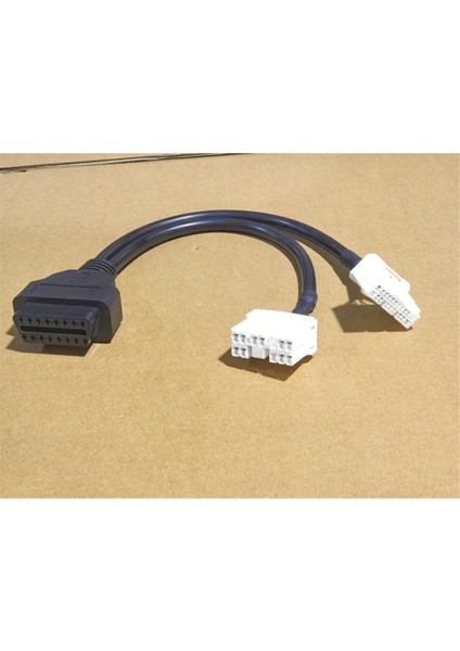 Tesla Konnektörü Obd2 16-Pin Tesla 1'den 2'ye Konnektör Obd Çift Kafa Dönüşüm Hattı (Yurt Dışından) indirimleri