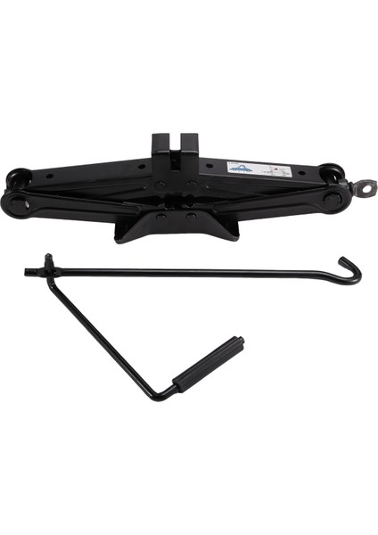 2 Ton (4000 Lbs) Kapasiteli Makaslı Araç Krikosu Saplı Taşınabilir Çelik Lastikli Kriko Sedanlar, Kupalar, Suv'lar Büyük Boy Taban Krikosu (Yurt Dışından)