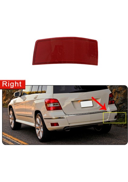Sağ Arka Tampon Reflektör Işık Trim A2048200174 Mercedes-Benz Glk-Class W204/X204 GLK250 GLK300 GLK350 2008-2012 (Yurt Dışından) indirimleri