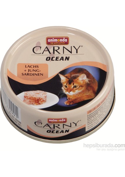 Carny Ocean Somon Sardalya Kedi Konservesi 80 Gr
