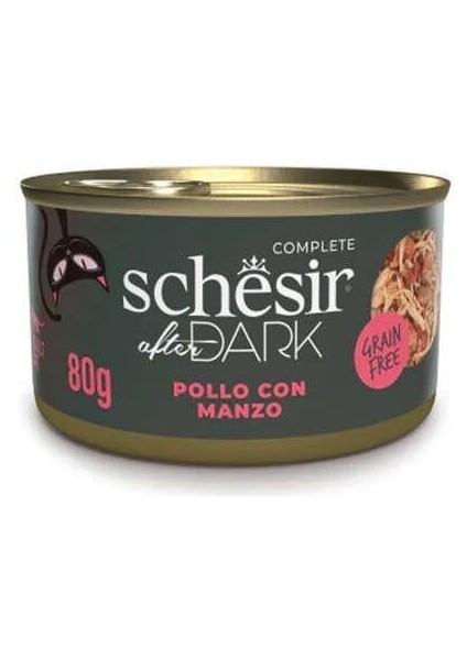 After Dark Et Suyu içinde Tavuklu ve Sığır Etli Yetişkin modelleri