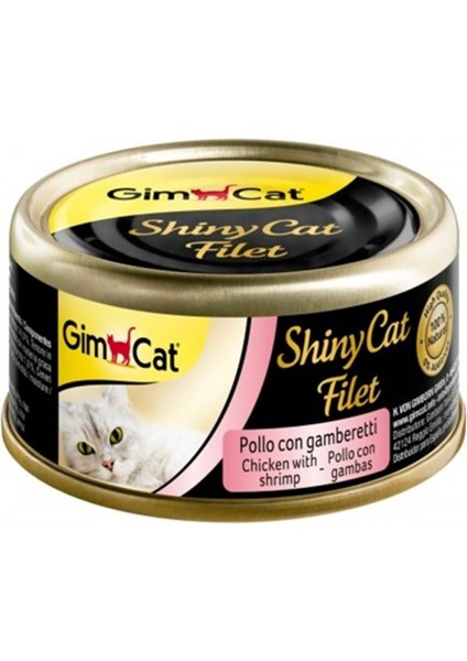 Shınycat Kıyılmış Fileto Tavuk Karides 70Gr fiyatları