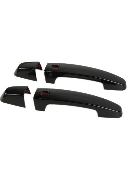 Araba Dış Kapı Kulp Kılıfı Trim Dekor Için Chevrolet Camaro 2016 2017 2018 2019 2020 Aksesuarları, Abs Siyah (Yurt Dışından)