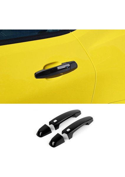 Araba Dış Kapı Kulp Kılıfı Trim Dekor Için Chevrolet Camaro 2016 2017 2018 2019 2020 Aksesuarları, Abs Siyah (Yurt Dışından) fırsatları