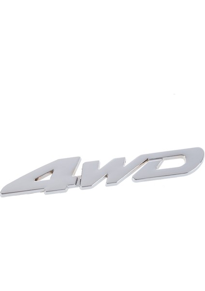 4WD Deplasman Araba Krom Amblem Rozet Araba Etiket Logosu (Yurt Dışından) modelleri