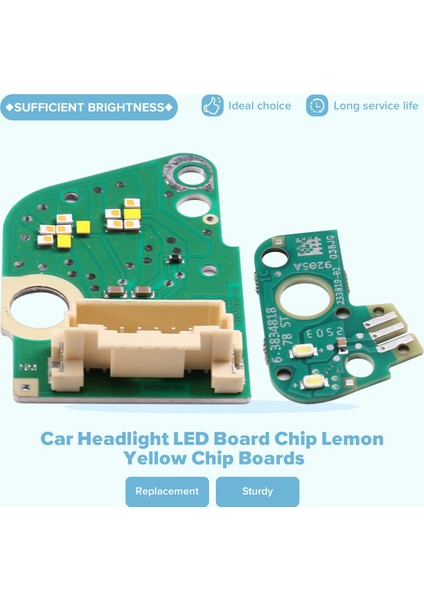 Bmw G30 G31 530I 540I 550I Lcı 2021-2022 Limon Sarısı Sinyal Lambası Çipi 235083-02 R Için 2 Adet Far LED Çip Kartı (Yurt Dışından) indirimleri