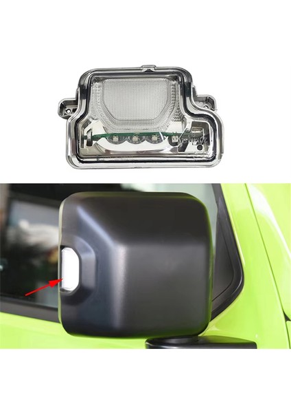 Çift Araba Dış Kanat Kapısı Dikiz Aynası Dönüş Sinyal Lambası Gösterge Lambası Jeep Wrangler Jl 2018-2023 (Yurt Dışından) modelleri