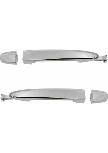 Adet Arka Kapı Kolu Dış Kapı Kolu-Toyota Sienna 2004-2010 69213-08020 69227-08040 Gümüş (Yurt Dışından)