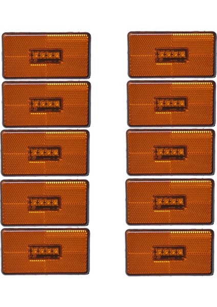 Scania 5 6 Serisi Pr Kabinleri Gts Serisi Kamyon Amber Gösterge Lambası Için 10 Adet 24V Kamyon 4led Yan Işaret Lambası 2052119 (Yurt Dışından) modelleri