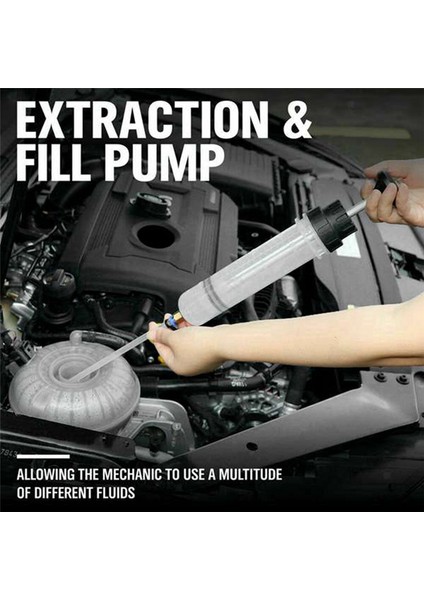 Araba Yağı Sıvı Çıkarıcı Sifon Pompası Fren Sıvısı Şırınga Pompası Otomatik Manuel Emiş Vakum Yakıt El Pompası 500ML (Yurt Dışından) fiyatları