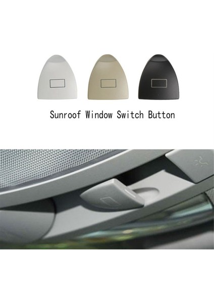 Mercedes W211 W219 E Cls Sınıfı E200 E300 Siyah Için Yüksek Kaliteli Sunroof Cam Anahtarı Düğmesi (Yurt Dışından) fırsatları