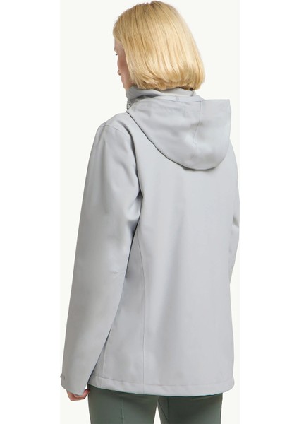 TRAILTIME 2L JKT W Gri Kadın Ceket