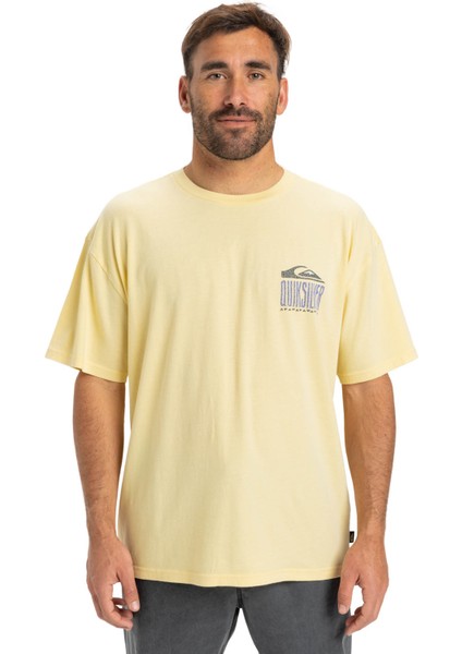 GH QS WORLD FORCE SS Altın Erkek Kısa Kol T-Shirt