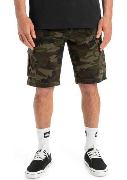 CRUCIAL BATTLE CARGO Haki Erkek Şort