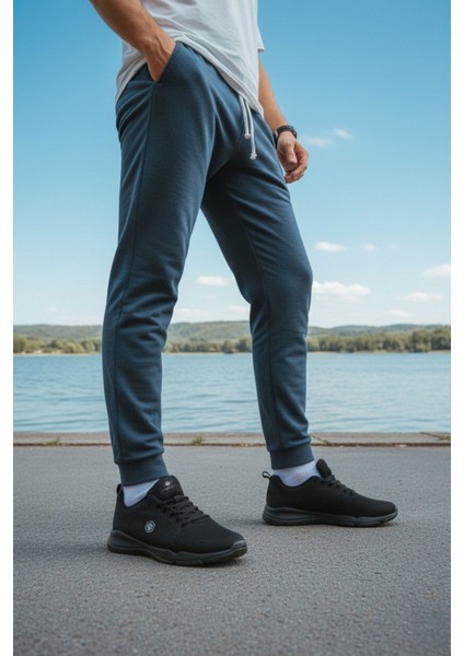 Agatha 5pr Siyah Erkek Comfort Ayakkabı