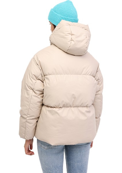 Tenra Jacket Gri Kadın Kısa Kaban