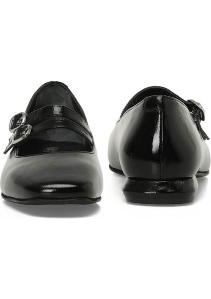 Inci Incı Tan 5pr Siyah Kadın Babet