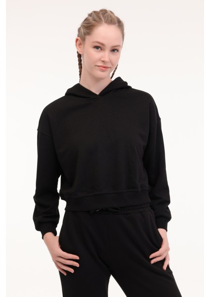 Wb 17AMMY-K 5pr Siyah Kadın Sweatshirt