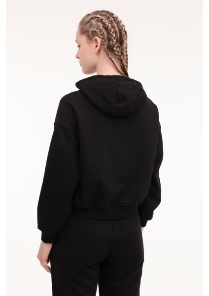 Wb 17AMMY-K 5pr Siyah Kadın Sweatshirt