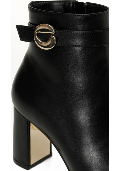 Inci Incı Mars Pr Siyah Kadın Topuklu Bot