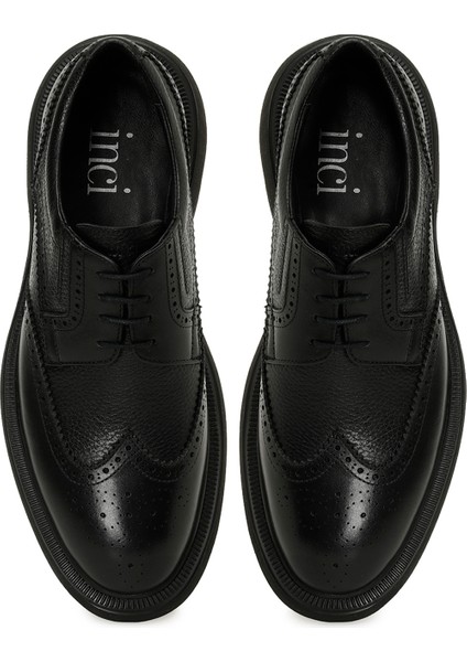 Inci Incı Mater 5pr Siyah Erkek Klasik Ayakkabı