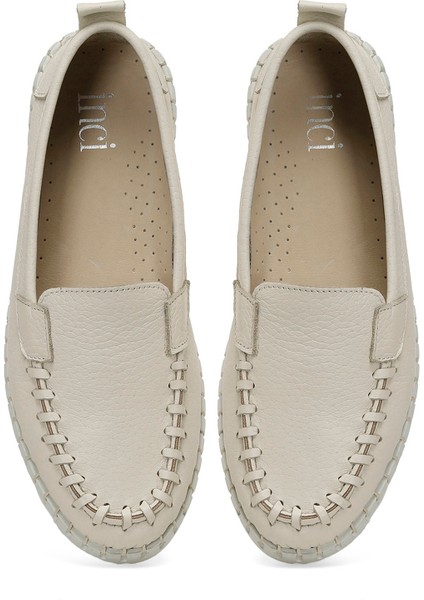 INCI ZENNA 5FX Bej Kadın Düz Ayakkabı