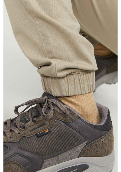 JPSTGORDON JJDAVE JOGGER Ekru Erkek Pantolon
