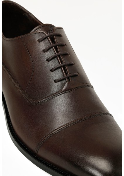 INCI GRACI 5FX Kahverengi Erkek Klasik Ayakkabı