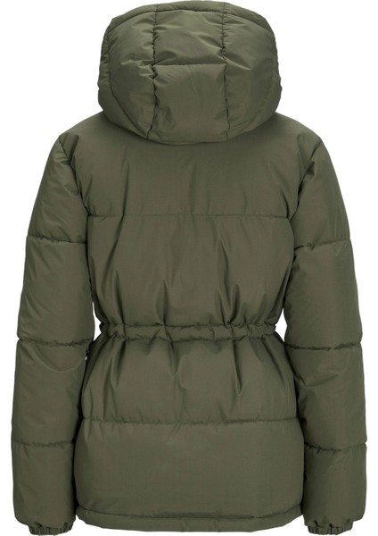 JXWORLD PUFFER JACKET Yeşil Kadın Kaban