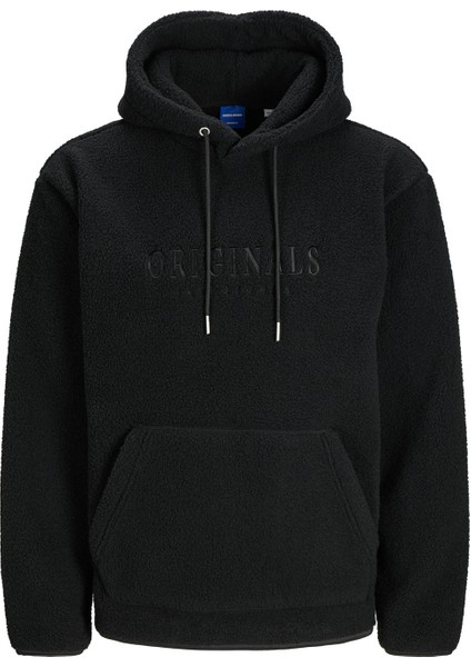 JORFREDERIKSBERG TEDDY SW Siyah Erkek Polar Sweatshirt