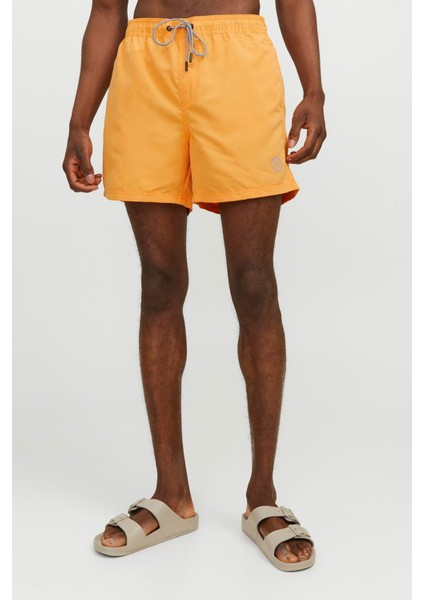 JPSTFIJI JJSWIM SOLID LY Turuncu Erkek Deniz Şortu