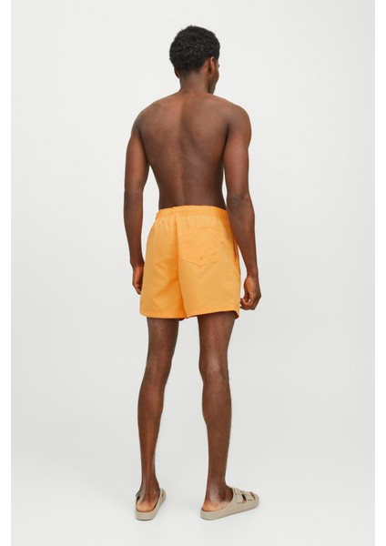 JPSTFIJI JJSWIM SOLID LY Turuncu Erkek Deniz Şortu