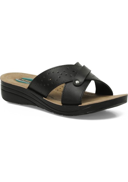 403003.Z5FX Siyah Kadın Ev Terliği