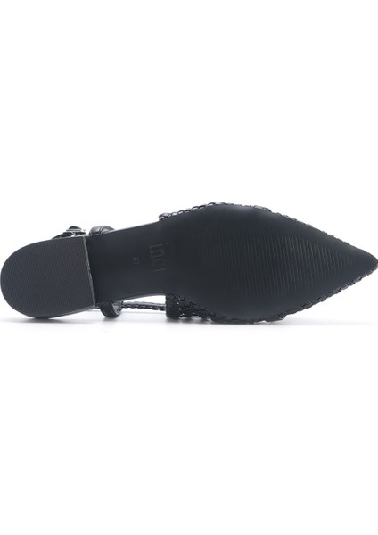 INCI SATTE 5FX Siyah Kadın Babet