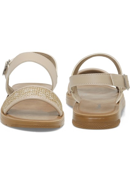 323688.Z 5fx Bej Kadın Düz Sandalet
