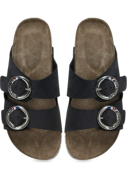 Plaın Nu 5fx Lacivert Kadın Mantar Terlik