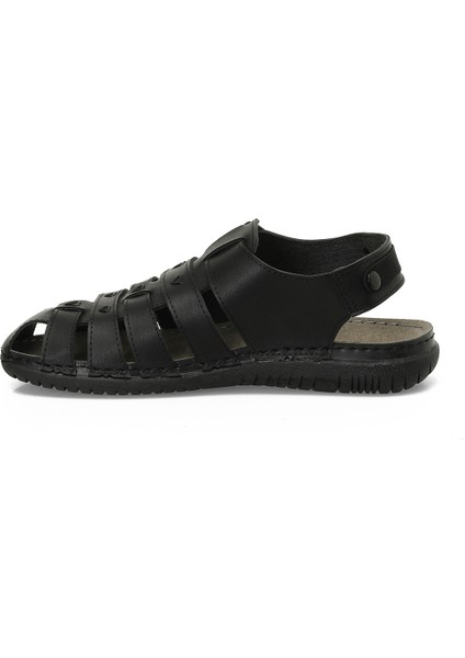 408025.M5FX Siyah Erkek Sandalet