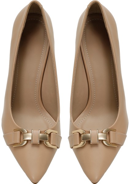 INCI ASIA 5FX NUDE Kadın Topuklu Ayakkabı