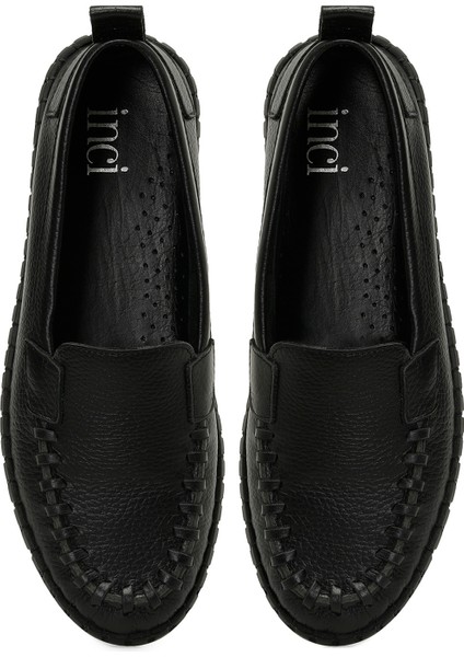 INCI ZENNA 5FX Siyah Kadın Düz Ayakkabı