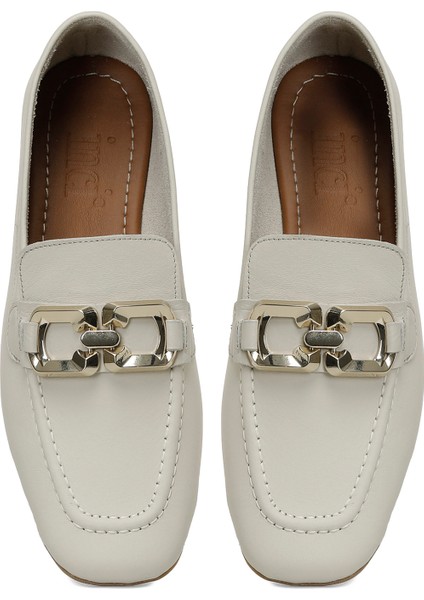 INCI DURHAM 5FX Bej Kadın Loafer