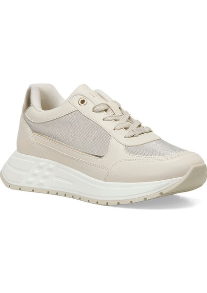 INCI BOSTON 5FX Bej Kadın Spor Ayakkabı