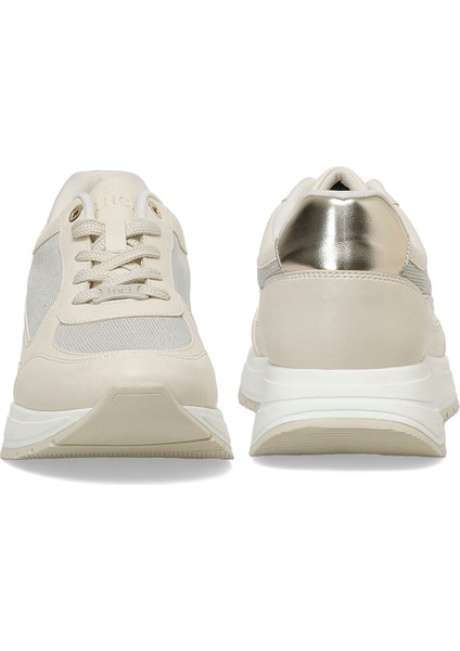 INCI BOSTON 5FX Bej Kadın Spor Ayakkabı