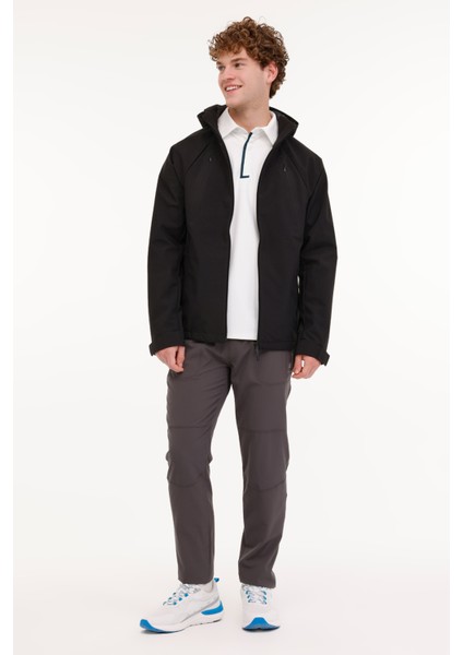 ML 8 HW2770 4PR Siyah Erkek Yağmurluk