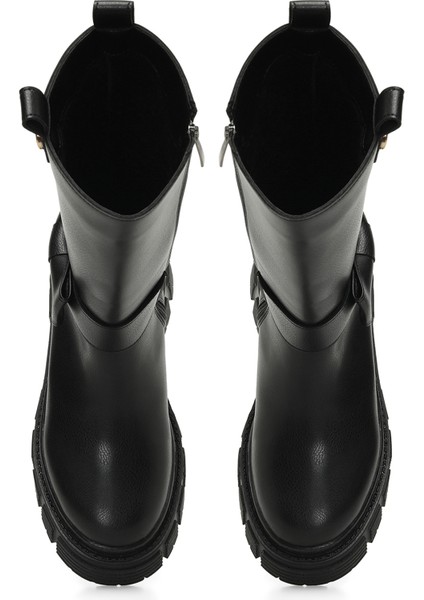 Hazel 3pr Siyah Kadın Çizme