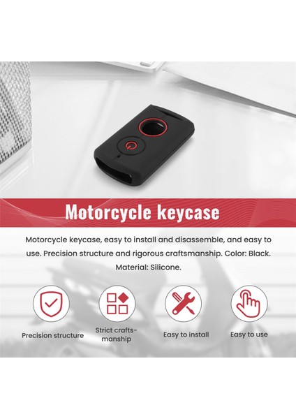 Yamaha NVX155 Xmax XMAX300 Qbıx Aerox Jauns 2018 2019 Için Siyah Motor Uzaktan Kumandalı Anahtarlık Kılıfı (Yurt Dışından) indirimleri