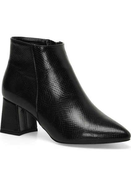 23K-173 3Pr Siyah Kadın Topuklu Bot