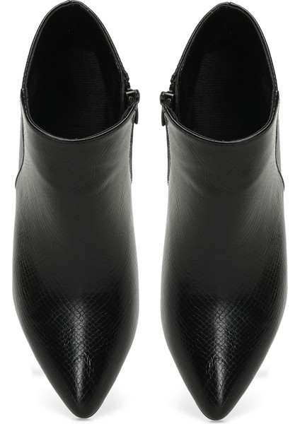 23K-173 3Pr Siyah Kadın Topuklu Bot