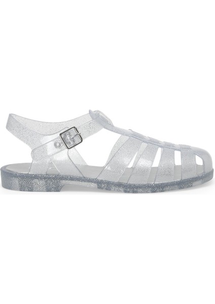BIARRITZ GLITTER Gri Kadın Düz Sandalet